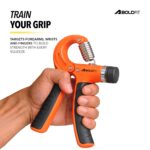 Boldfit Hand Gripper for Men & Women Hand Grip Strengthener for Forearm, Wrist & Finger Workout Fitness Equipment for Home & Gym Training - Image 3