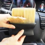 1 Pcs Car Cleaning Accessories Kit | Interior & Exterior Cleaning Brush for Dashboard, AC Vent, Laptop Keyboard | Multi-Purpose Car Care Kit for Car Interior (Car Brush) - Image 3
