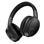 boAt Rockerz Trendz, 40mm Drivers, 50hrs Battery, 60ms Low Latency, ENx Tech, BT v5.4, Foldable Cups, Voice Assistant, Bluetooth Headphones, Wireless Headphone with Mic (Black Sabre)