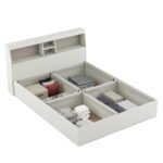Spacewood Whitora Bed |King Size (78 X 72) Engineered Wood Bed with Box Type Storage | Shelfs in Headboard | 3 Year Warranty | Modern Design |Engineered Wood | Kingston White - Image 9