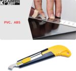 Kabeer Art Acrylic Plastic Fiber sheets Cutter hook knife blade (random color) with 2 extra Blades inside - Image 2