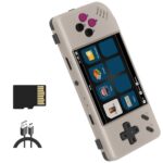 RG28XX Retro Video Handheld Game Console Linux OS Game Player 64G TF Card 5500+ Games 3100mAh Battery Compatible with Bluetooth and WiFi(Gray)