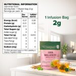 VAHDAM Her Balance+ Herbal Infusion | Supports Menstrual & Hormonal Health | Powered by Spearmint, Shatavari & Cinnamon | Caffeine Free | Plant-Based | 30 Tea Bags - Image 2