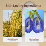 Vilvah Store AM PM Face Serum Combo | Milk Drops Serum and Better Ageing Serum | Skin Brightening, Even Skin Tone, Anti-Ageing, Wrinkle Repair | Rice Milk Extract and Blue Pea Flower | 20ml + 20ml - Image 5