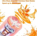 PAVITRA PUJA & ENTERPRISES Mini Portable Bottle Shape Juicer Kitchenware Effortlessly Extract Fresh Juice Onthego - Image 2