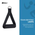 Hykes Heavyduty Exercise Handles Cable Machine Attachments Hand Grip Cable Multipurpose Pulldown Machine Attachment Gym Equipment Accessories for LAT Machines Handle - Image 4