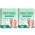 Detox Foot Pads for Weight Loss Support | Natural Ingredients for Sleep Aid, Pain Relief & Toxin Removal | Bamboo Vinegar Detox Foot Pads with Acupoint Micro-Massage Technology | Overnight Foot Patch for Men & Women (PACK OF 2)