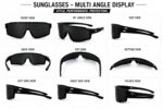 ALNA-TURA Sport Sunglasses for Men & Women UV400 Protection | Cycling Running Driving Goggles | Wraparound Shield Design | Anti-Glare Mirrored Lens | Lightweight Outdoor Sports Eyewear - Image 7