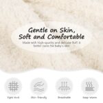 SNOWIE SOFT® Panda Styling Toddler Baby Cap 6-36 Months, Warm Plush Knitted Beanie Winter Cap for Baby Girl Boy with Chin Strap and Cute Ears for Ear Protection, Cozy Outdoor Hat Christmas Gift - Image 4