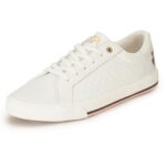 U.S. Polo ASSN. Heidi 2.0 White Sneakers Shoes with Quilting Detail - Image 4