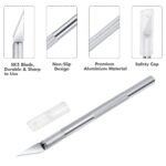 URBAN BOX Self-Healing Cutting Mat and Craft Knife kit with 30Pcs Hobby Blades Art Knife for Craft, Sewing, Fabric, Quilting, Scrapbooking Project A4(9"x12") - Image 2