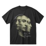 Oversized Tshirt Graphic Printed T-Shirt 100% Cotton Premium Crew Neck Short Sleeve Streetwear Casual
