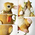 The Decorshed Outdoor Climbing and Tree Climbing Animals, Terrace, Garden, Balcony, Courtyard Decorations, and Animal Home Decoration (Bunny) - Image 3