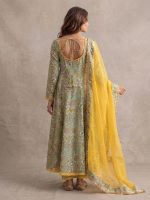 Leriya Fashion Women's Rayon Printed Anarkali Kurta and Pant with Dupatta Set | 3-Piece Printed Anarkali Kurti Set | Ethnic Festive & Office Wear Suit for Women | Elegant Suit Set for Woman - Image 2
