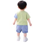 R.G T-shirt and Short Set for Baby Boys & Baby Girls, Printed Half Sleeves Clothing Set for Kids - Image 2