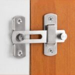 Stainless Steel Door Bolt Lock | Heavy Duty Flip Latch for Sliding Barn Doors, Gates, Bathrooms, Garage, Outdoor Garden – Latch Lock Hardware | Windows | Cabinets (Door Latch Lock) - Image 8