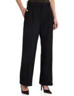 Amazon Brand - Symbol Women Wide Leg Formal Trouser (High Rise | Ankle Length |Formal Pants | Office Wear) (Available in Plus Sizes)