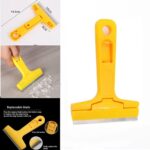 SARVO Razor Blade Scraper Metal Blades Multi-purpose Heavy Duty Cleaning Scraper Tool for Removing Paint, Stickers, Decals, Labels on Floors, Glass, Tiles, Walls.