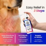 Petroyale Antimicrobial Skin Relief Spray for Dogs & Cats with Nano Silver – Anti Itch Pet Skin Care Spray for Dry, Sensitive & Irritated Skin, Supports Skin Hygiene, 50 ml - Image 5