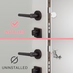 Pack of 6 Self-Adhesive Rubber Buffers, Door Buffers, Transparent, Door Handle Protection, Rubber Door Stop, Wall Self-Adhesive, Shock-Absorbing and Noiseless, Robust and Durable - Image 5