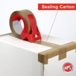 AIPL Heavy Duty Gold Category Brown Packing Tape Packaging Tape Refill Rolls 1 Rolls 72MMX100MTR for Sealing Moving Shipping Office&Storage - Image 4