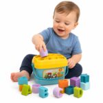 Shape Sorter Toy for Babies | 16 PCS ABCD Building Blocks & Shape Sorting Cube | Educational & Learning Activity Toy for 6+ Months, 1 2 3 Year Old Boys & Girls | Baby Toys