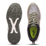 Liberty LEAP7X ROYALESTPE Walking Shoes for Men - Black & Olive Green Lace-Up Sneakers | Memory Foam Cushioned Insole, Lightweight Knit-Mesh Shoes for Daily Walking, Fitness Walks, College & Travel - Image 5