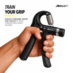 Boldfit Hand Gripper for Men & Women Hand Grip Strengthener for Forearm, Wrist & Finger Workout Fitness Equipment for Home & Gym Training - Image 3