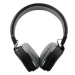 SH-12 Wireless Headphones Over Ear Headphone with Mic (Black)