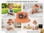 Baby Cartoon Duck Cap for Boys & Girls – Soft Stretchy Cotton Toddler Hat with Elastic Back, Cute Embroidered Design, Comfortable & Lightweight (Red, 6-18 Months) - Image 2
