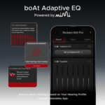 boAt Rockerz 650 Pro, Touch/Swipe Controls, Dolby Audio, 80Hrs Battery, 2Mics ENx, Fast Charge, App Support, Dual Pair, Bluetooth Over Ear Headphones with Mic (Iris Black) - Image 13
