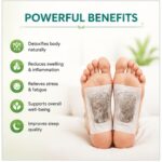 Herbal Foot Patches, 10 Pieces | Overnight Wellness Pads, Natural Plant Ingredients, Comfortable Adhesive Design, For Relaxation & Daily Self-Care - Image 3
