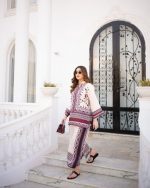 Modestouze Attires Cord Set for Women Cotton Stylish Poly Rayon - Turkish Co Ord Set for Women Stylish Mandarin Neck Floral Print Western Co Order Sets, Wear as Office Coat, Travel Coord - Image 2