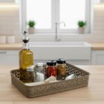 Bel Casa Royal A4 Tray - Pack of 4 I Desk & Drawer Organizer, File Holder & Storage Tray for Home Kitchen and Office Use - Lt Brown - Image 7