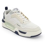 Red Tape Men's Sneakers White Blue Pu Mesh TPU Round Toe Lace-Up