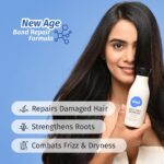 Vilvah Goat Milk Shampoo | with Ceramides for Dry & Frizzy Hair | Nourishing Natural Shampoo that Strengthens, Smoothens & Adds Shine | Sulphate-Free Hair Cleanser for Men & Women | 250ml - Image 3