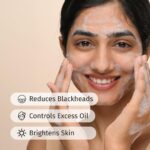 Vilvah Milk Powder Face Wash | Rice Powder Cleanser for Deep Cleansing & Gentle Exfoliation | Brightens, Hydrates & Evens Skin Tone | Strengthens Barrier & Balances Skin pH | For Normal to Oily Skin | 50 g - Image 3