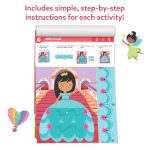 Skillmatics Paper Scissor Skills Activity Book - Snip Snip 25 Fun Cutting & Creative Activities for Preschoolers 2 Child-Safe Scissors Fine Motor Skills Craft Kit Gifts 3 to 7 Yrs Multicolour | 25 Cutting & Creative Activities for Preschoolers, 2 Child–Safe Scissors, Felt Craft Kit, Screen-Free Fun, Gift for Ages 3–7 - Image 7