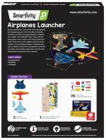 Smartivity 3in1 Aeroplanes Launcher Toy for Kids 6-12 Years | Build & Launch Fighter Jet, Glider & Stealth Planes | DIY STEM Toy | Birthday Gift for Boys & Girls 6-12 Years - Image 7