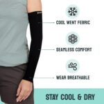 Arm Sleeves for Men & Women Sun Protection Hand Sleeves for Boys & Girls with Thumb-Hole UV Protection Hand Cover for Running, Cycling, Bike Riding, cricket and Outdoor Sports - Image 5