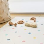 Kind & Me Play Mats for Kids Toddler Baby Playmats Stylish Modern Premium Cushioned Soft Waterproof Crawling Playing Mat Floor Tiles 610x610x12 Mm (Set of 6, 24 Sqft, Colour Pop),Multicolor - Image 3