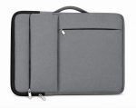 Laptop Sleeve Bag with Handle & 2 Front Pockets | Slim Lightweight Protective Laptop Case hHandle & Two Front Accessories Pockets Laptop Bag