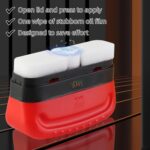 Automotive Oil Film Cleaning Brush, Glass Cleaning Board, Car Glass Oil Film Removal Cleaner, Powerful Windshield Cleaner & Remover, Enhance Visual Effect of Windshield (Pack of 2) - Image 6