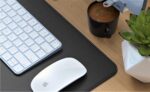 V-CUBE Designs Premium Vegan Leather Desk Mat 90X45cm 2.4mm Thick&Padded|Laptop Mat/Extended Mouse Pad/Stitched, Reversible, Sturdy Deskspread | High Tear/Peel Strength|Anti-Slip,Splash-Proof| Black - Image 8