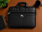 SIRSKA Laptop Bag Brief case in Faux Leather, 15.6 inch | Shoulder Strap Included, Padded Laptop Compartment, Multiple Pockets, Top Carry Handles, Office Messenger Bag - Image 2