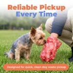Best Pet Supplies Dog Poop Bags (150 Bags) for Waste Refuse Cleanup, Doggy Roll Replacements for Outdoor Puppy Walking and Travel, Leak Proof and Tear Resistant, Thick Plastic - Image 2