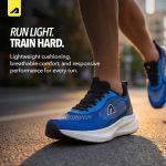 Boldfit Running Shoes for Man Soft Sole Sports Shoes for Men Running Light Weight Shoe for Men Sports Anti Slip Gym Shoe for Man Workout mesh Gym Footwear, Blue - 10 - Image 3