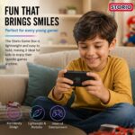Storio Rechargeable Pocket Video Game for Kids 400 in 1 Retro Game Box Console Handheld Game Box with TV Output - Multicolor | 400 in 1 Retro Game Box Console, Handheld Game Box, TV Output - Image 3