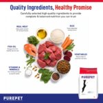 Purepet Adult Dry Dog Food 10kg | Meat & Rice Flavour | Promotes Health & Vitality | Immune Support | Healthy Digestion | Nutrient Rich - Image 2
