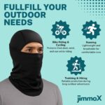 Balaclava Full Face Mask with Arm Sleeves for Men & Women | UV Protection Cooling Combo for Bike Riding, Cycling, Running & Outdoor Sports | Breathable Quick Dry Stretchable Riding Gear - Image 4